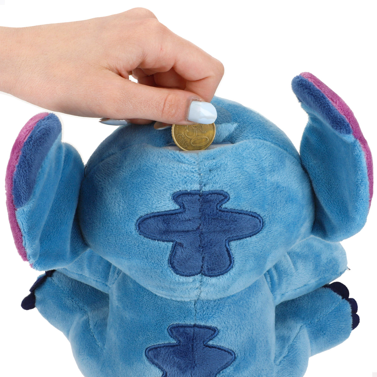 Mealheiro de peluche Stitch para crianças 20 cm