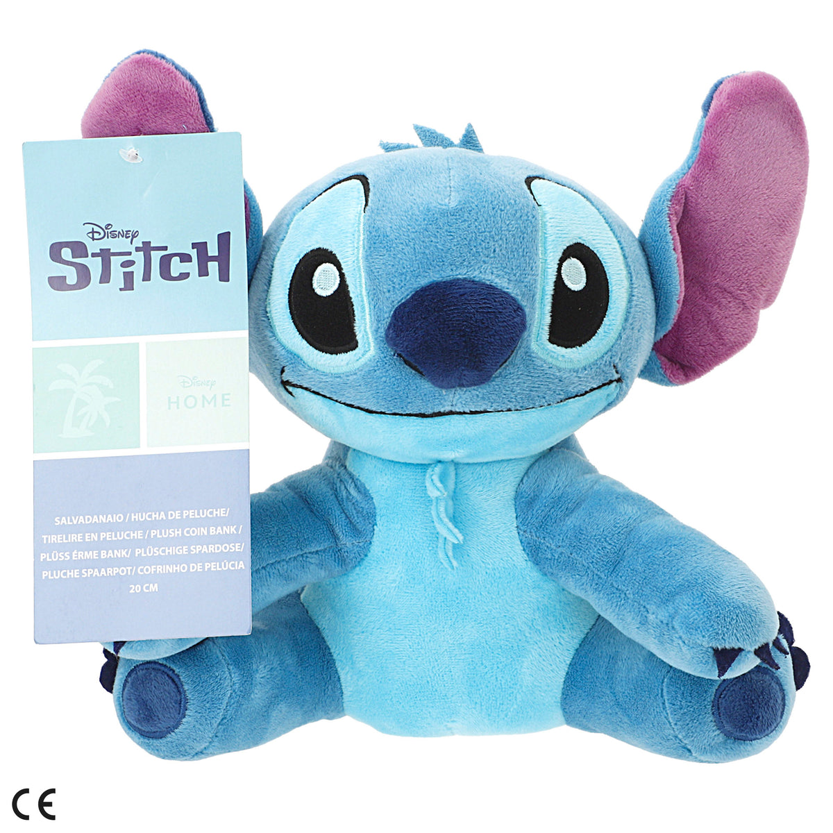 Stitch Hucha de peluche para niños 20 cm
