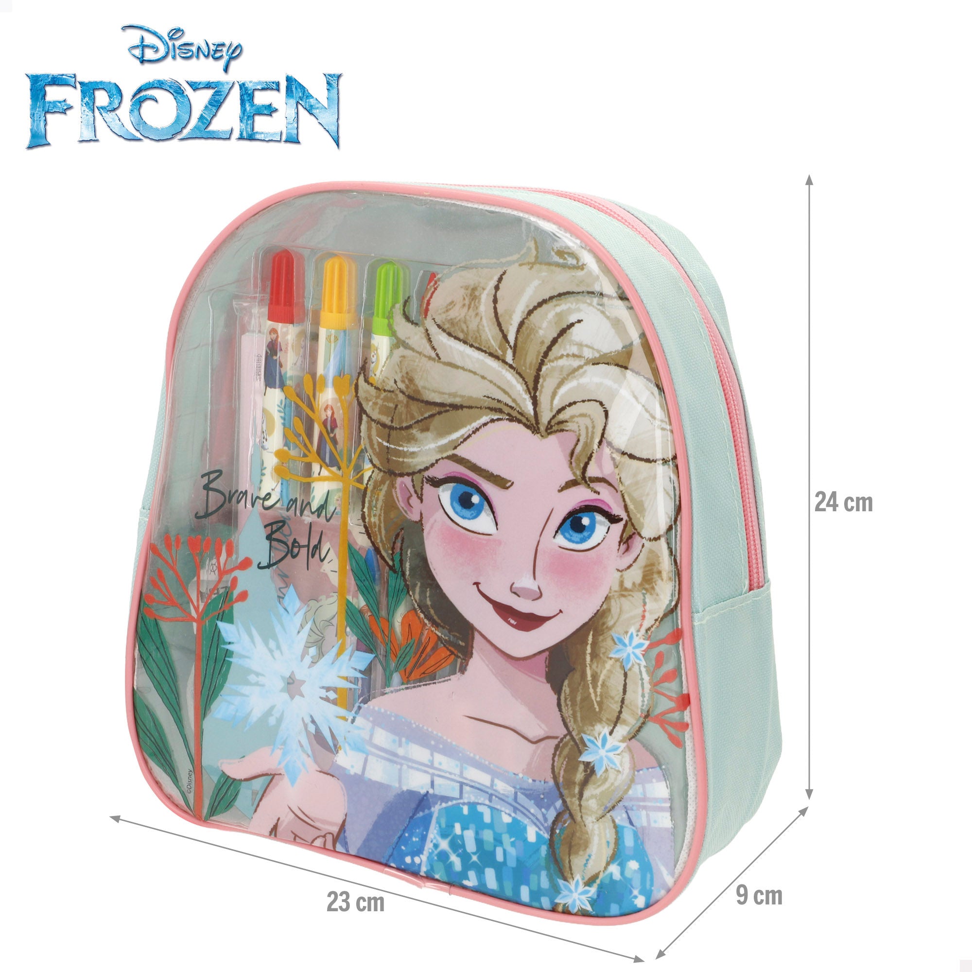 Frozen Estojo de Desenho 80 peças + 3 anos