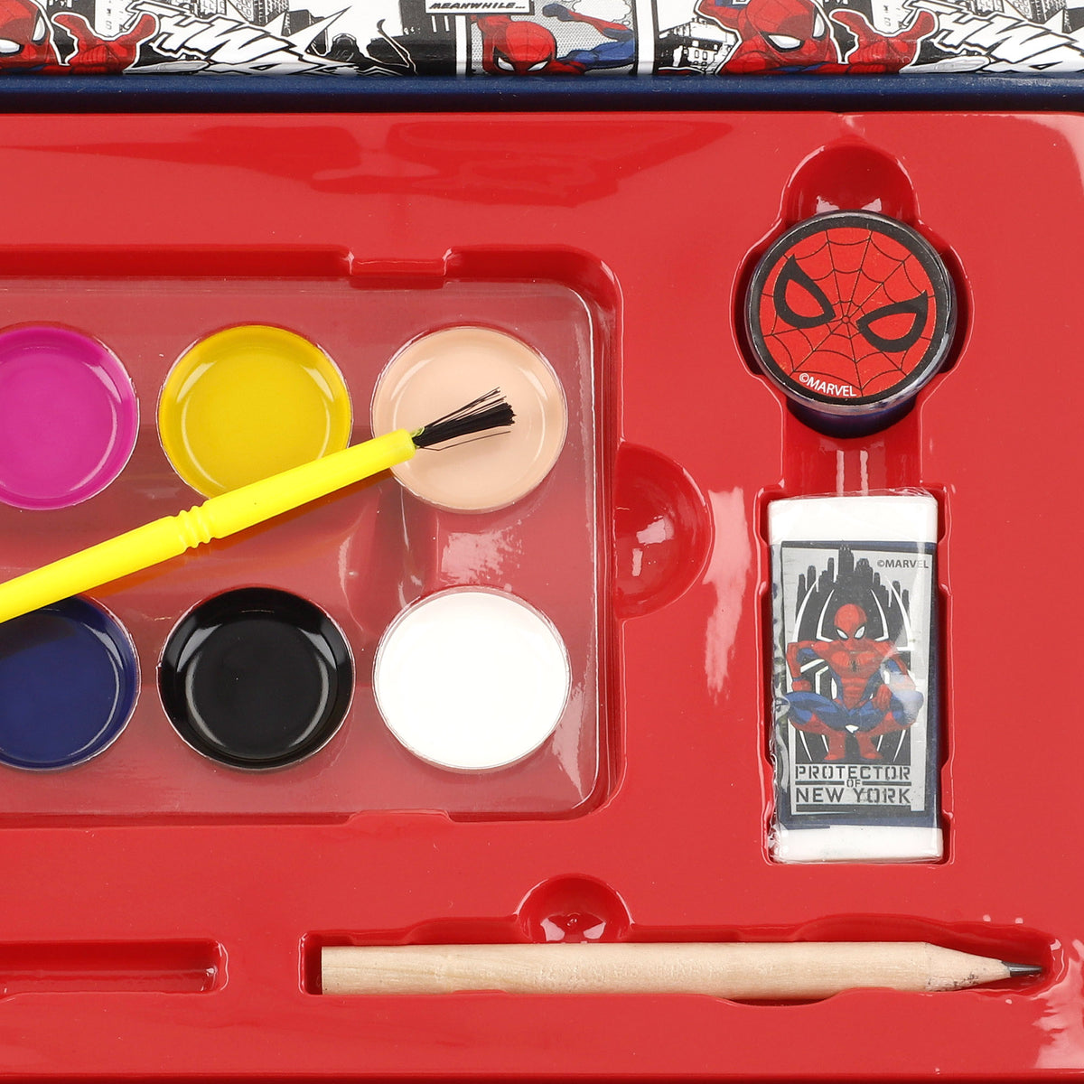 Spiderman Set dibujo formato maletín 50 piezas