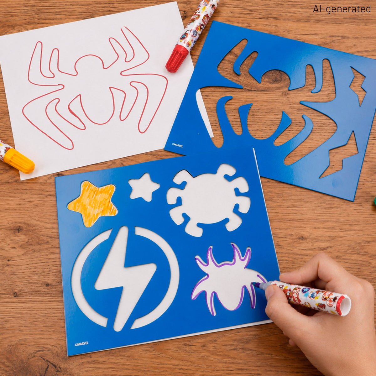 Spidey Set de dibujo con mochila