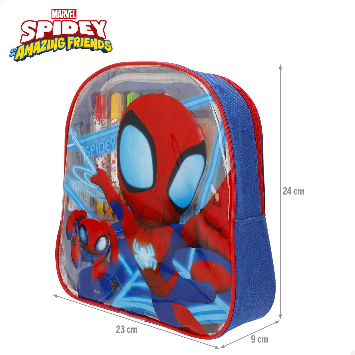 Spidey Set de dibujo con mochila