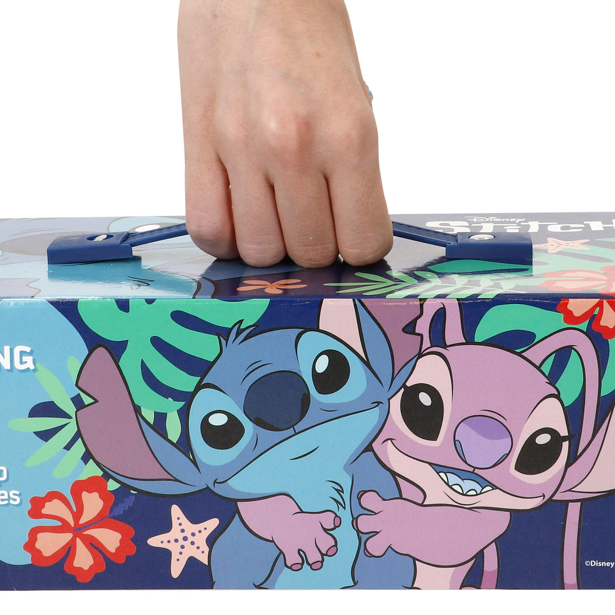 Stitch Set dibujo formato maletín 50 piezas