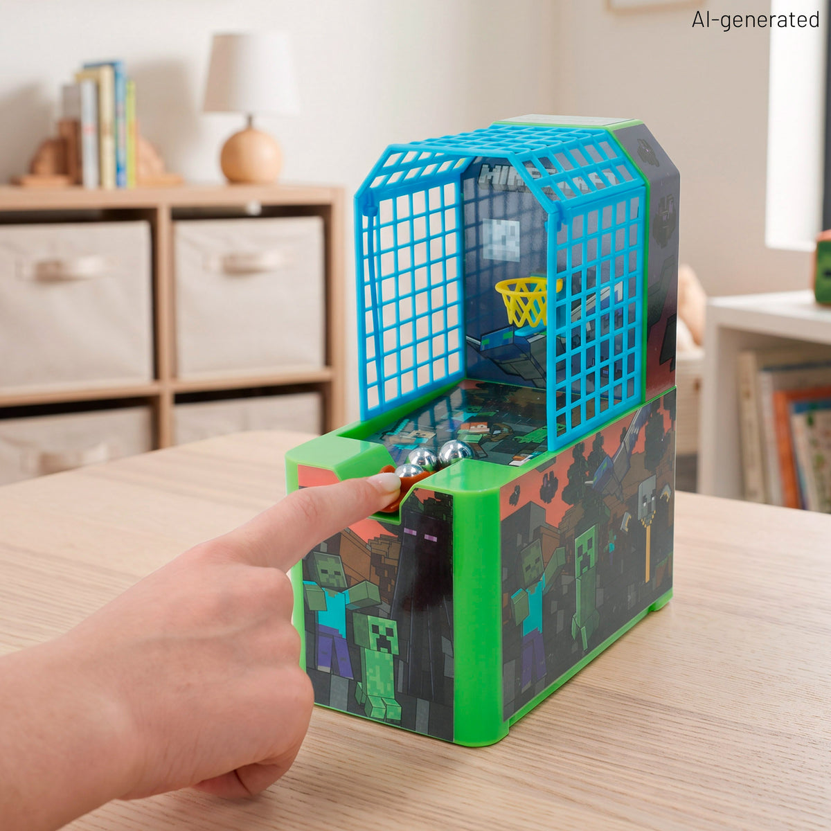 Minecraft Jogo de basquetebol arcade + 3 anos