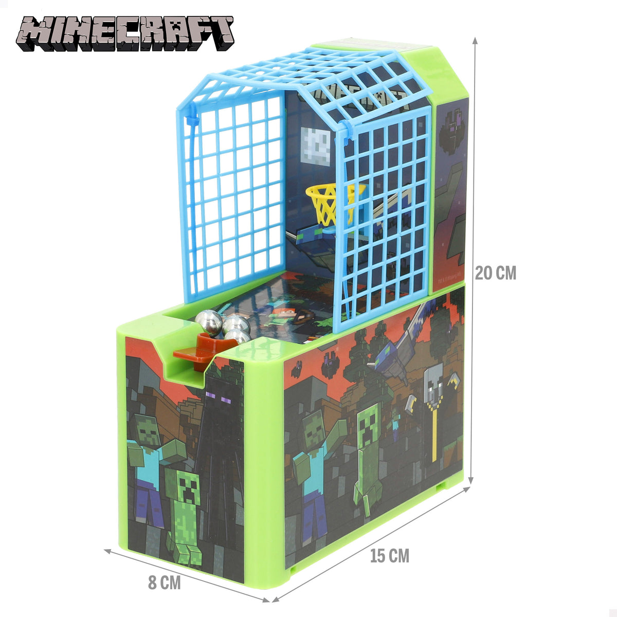 Minecraft Jogo de basquetebol arcade + 3 anos