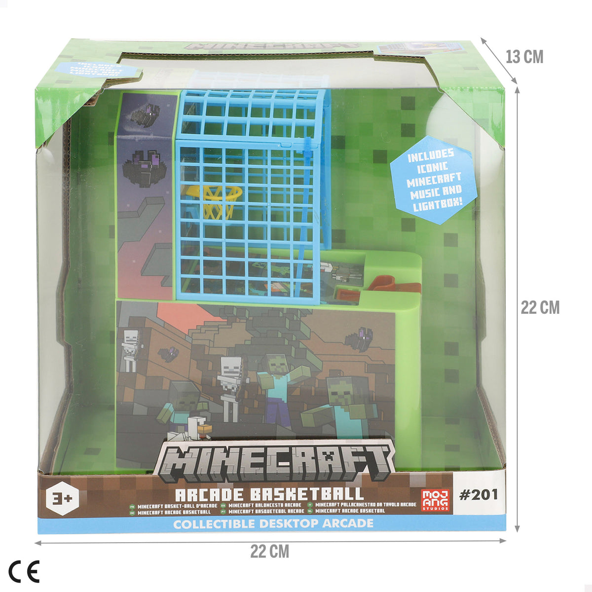 Minecraft Jogo de basquetebol arcade + 3 anos