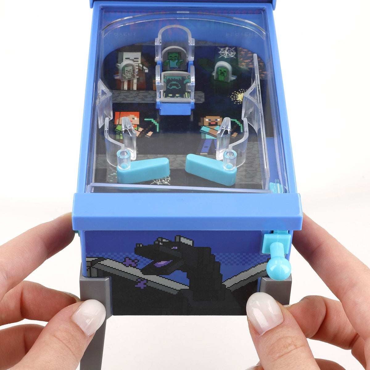 Arcada de pinball mini Minecraft + 3 anos