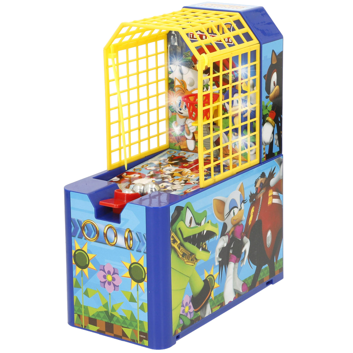 Jogo de basquetebol arcade de mesa Sonic + 3 anos
