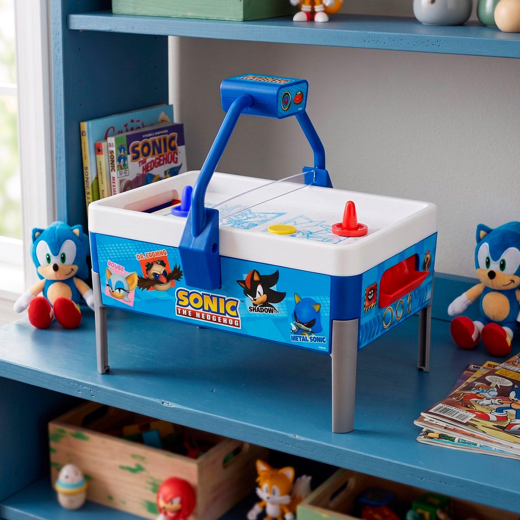 Arcada de air hockey Sonic Mini 15x20x18 cm