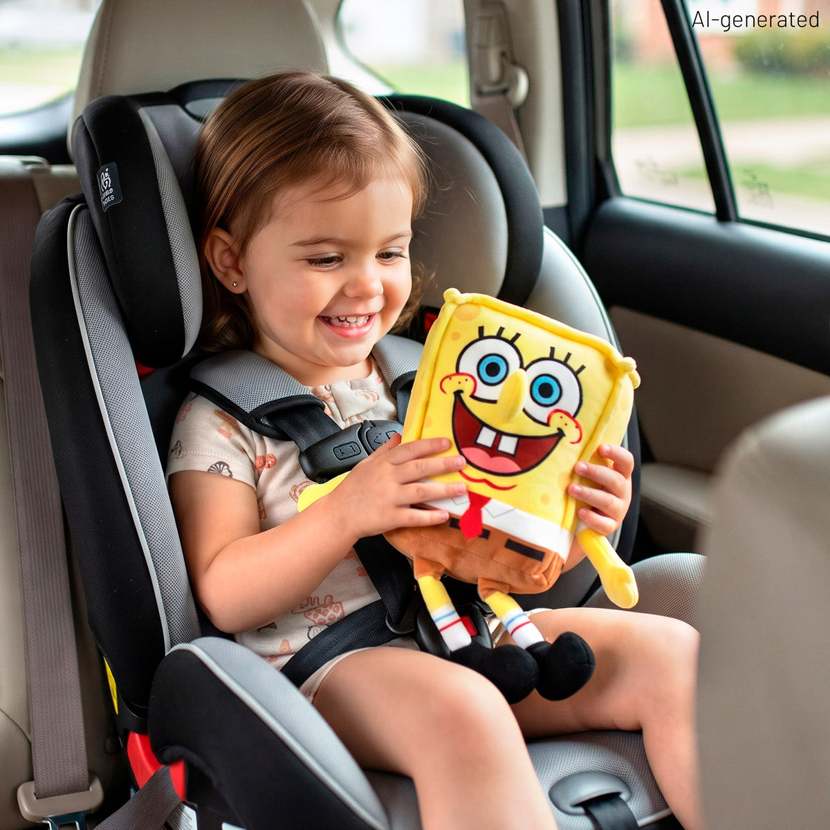 Peluche de Bob Esponja suave e almofadado 30 cm