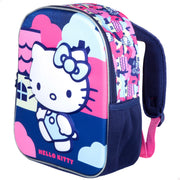 Mochila pré-escolar 3D Hello Kitty + 3 anos