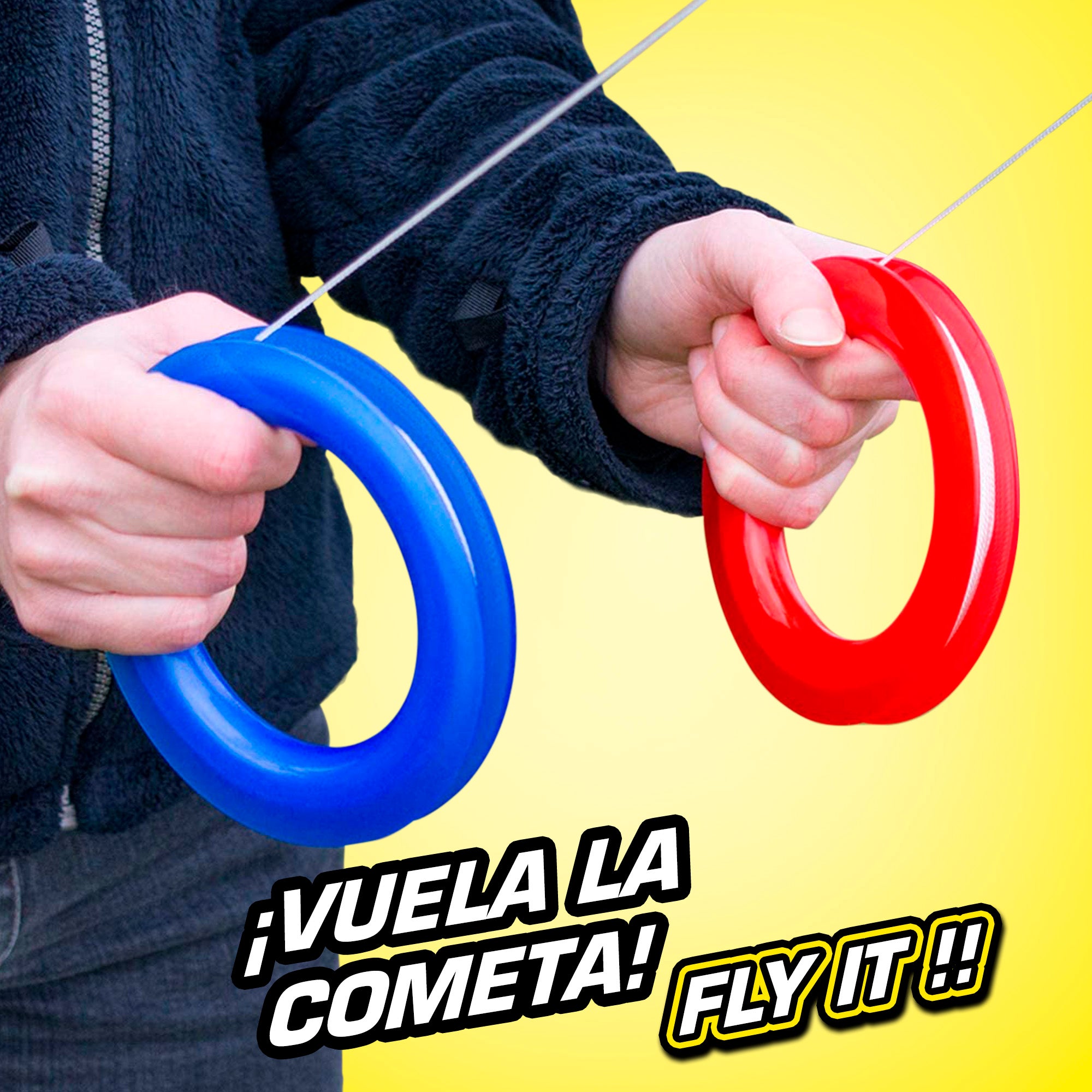 Pipa acrobática pop-up roxa e branca CB Toys