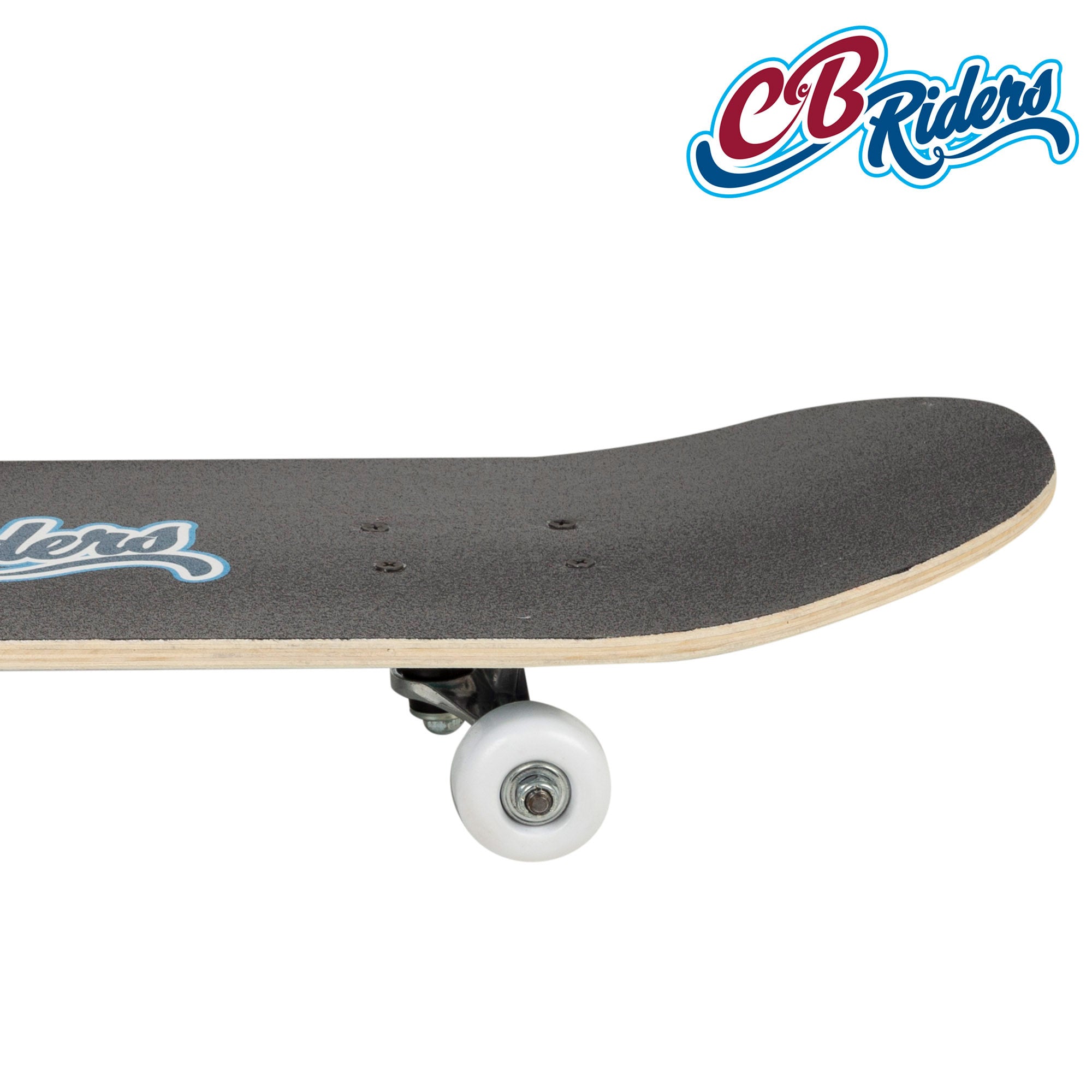 Skate de madeira Big Foot com eixo de alumínio 79x20 cm CB Riders