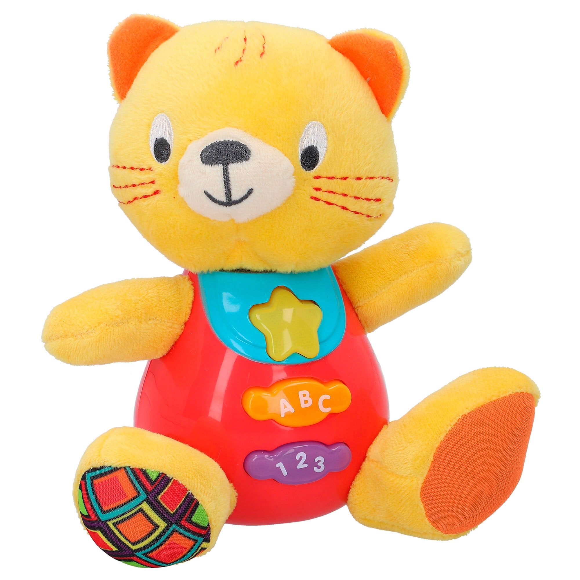 Peluche Gatinho Bebé Winfun com Luzes e Som em Espanhol