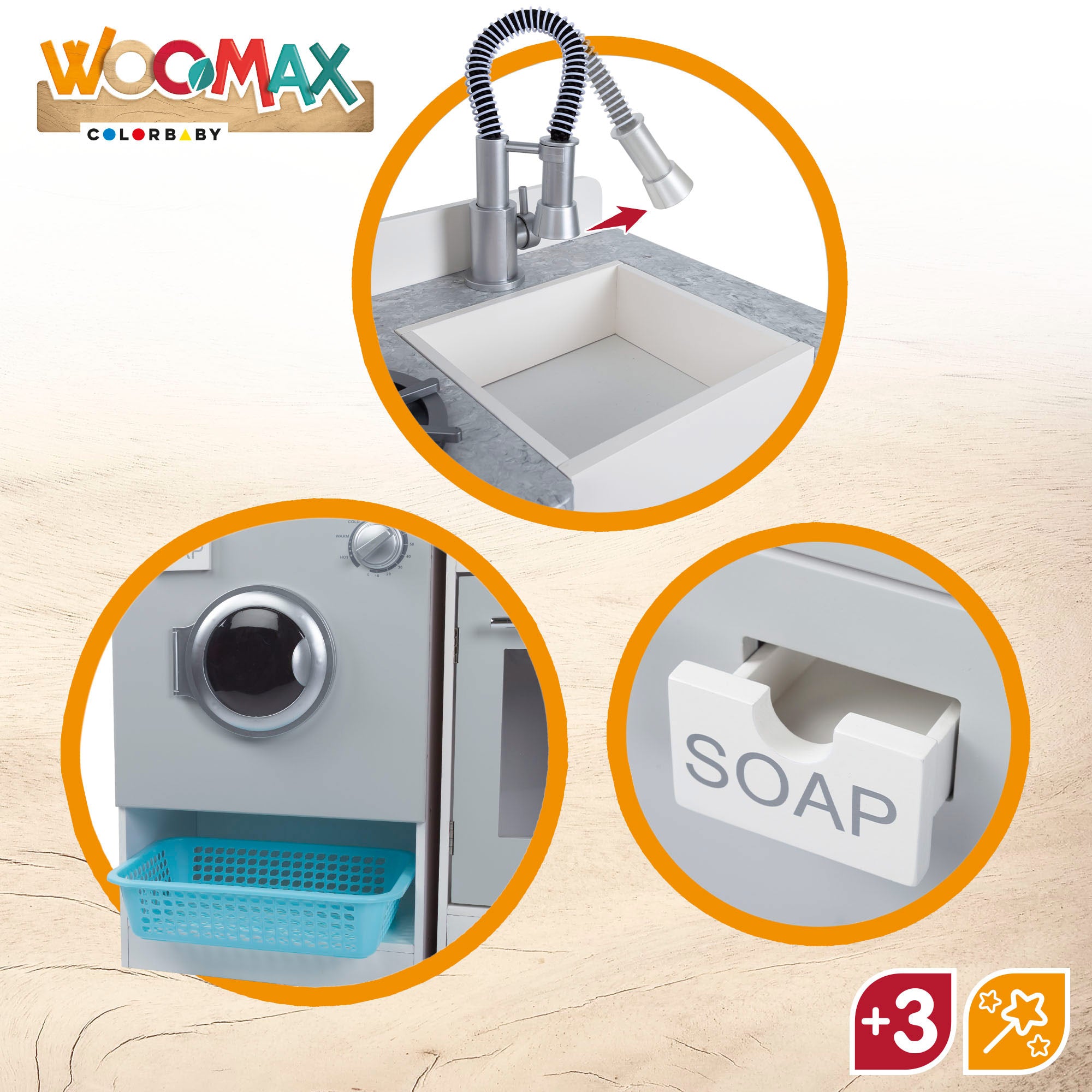 Cozinha modular em madeira WOOMAX