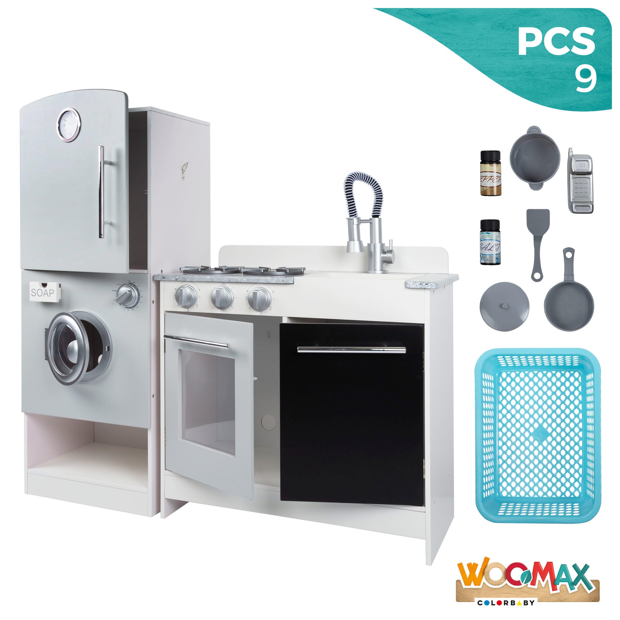 Cozinha modular em madeira WOOMAX