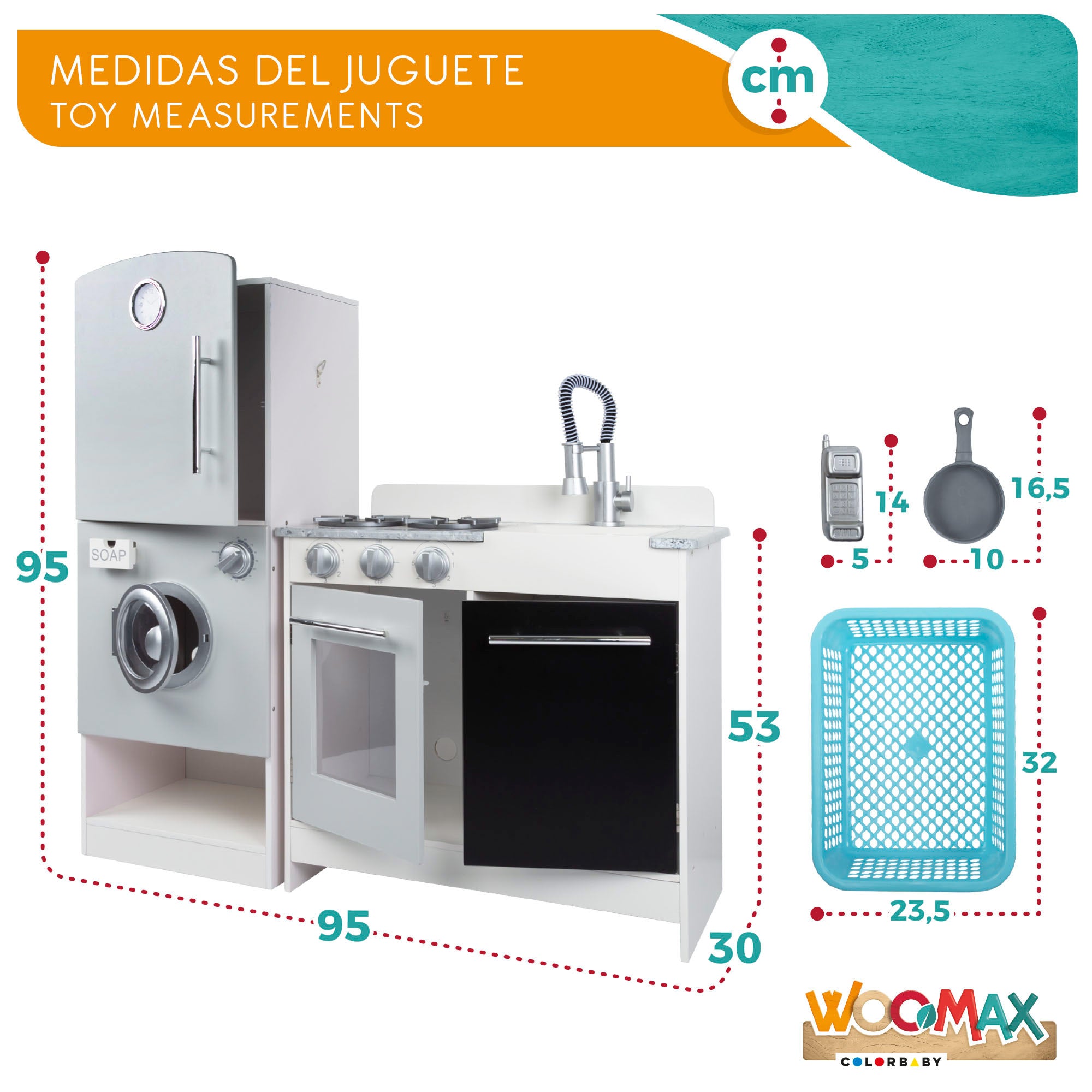 Cozinha modular em madeira WOOMAX