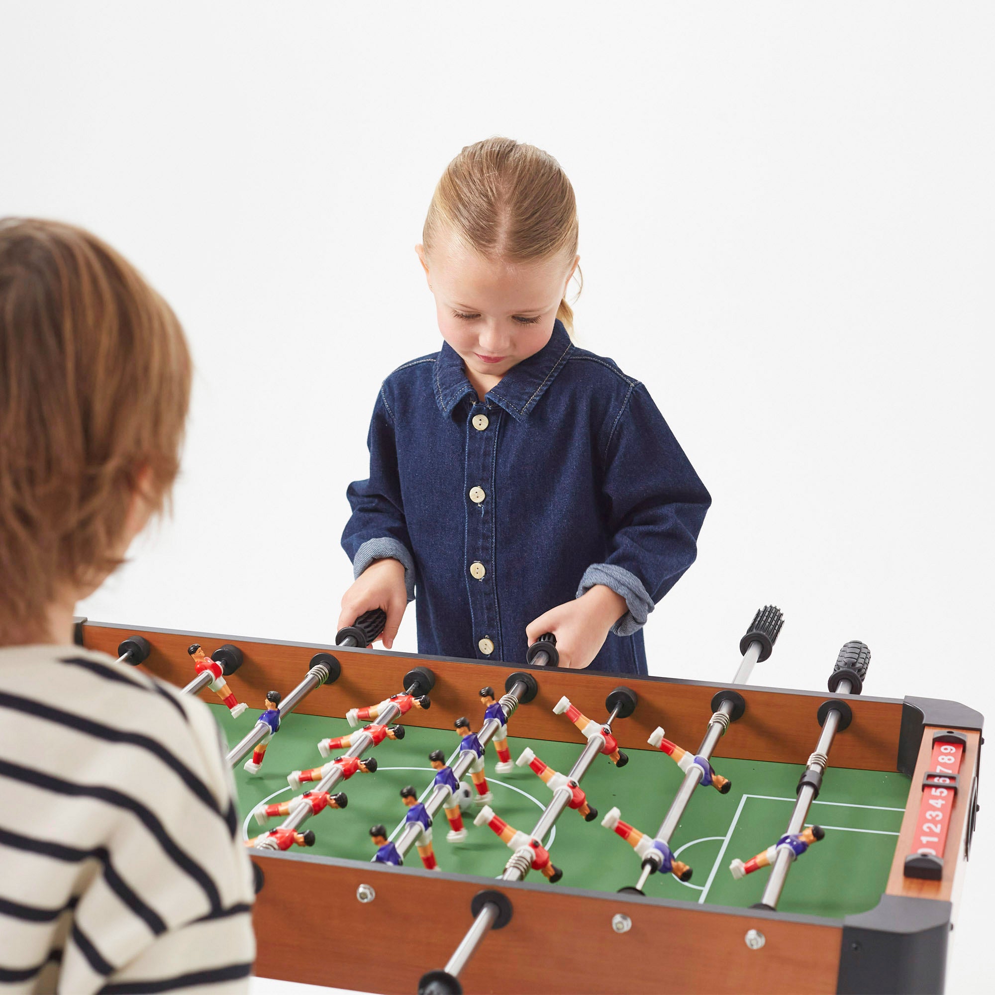 Mesa de matraquilhos em madeira com pés, 91x46x65 cm, CB Games