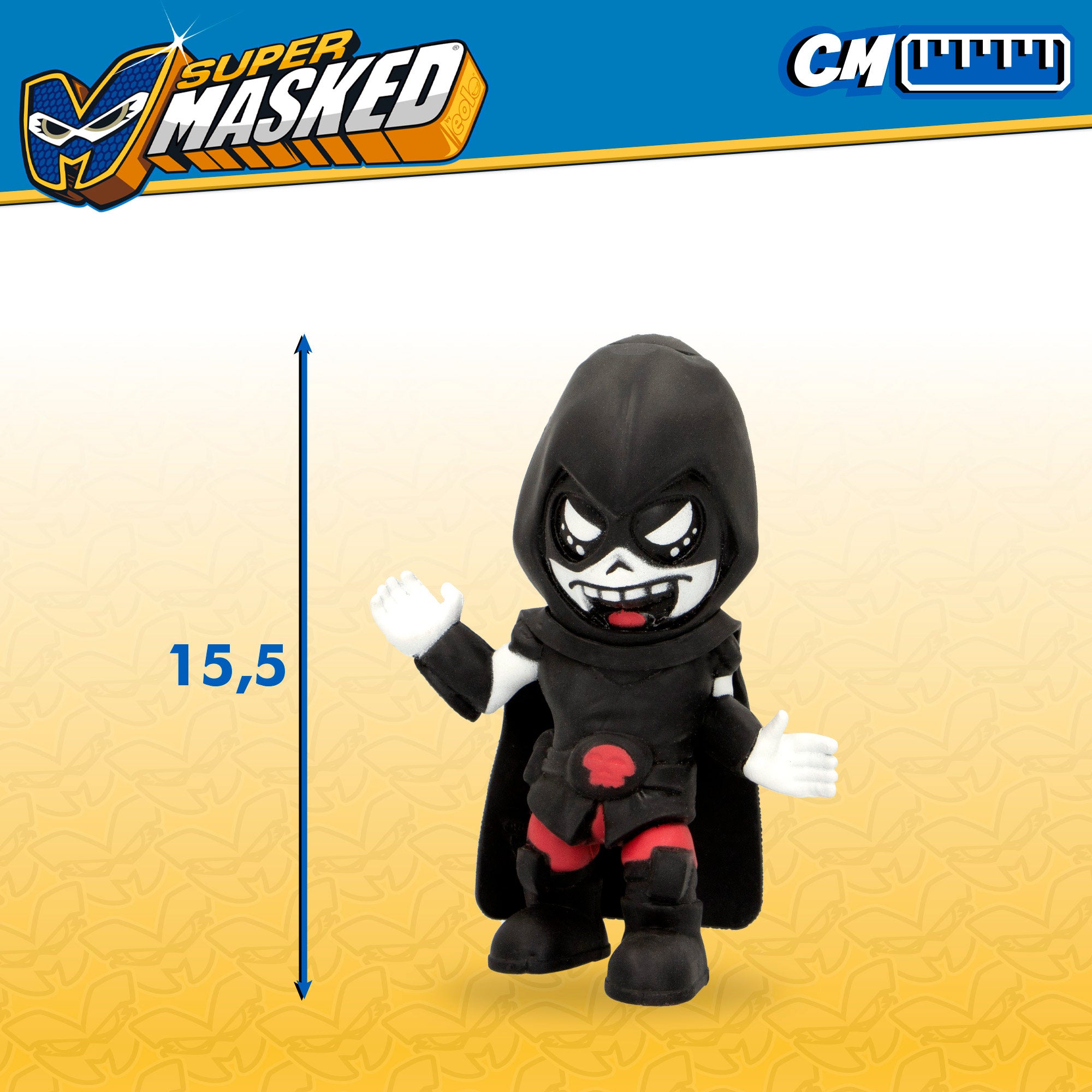 Figura elástica Supermascarada Whispers