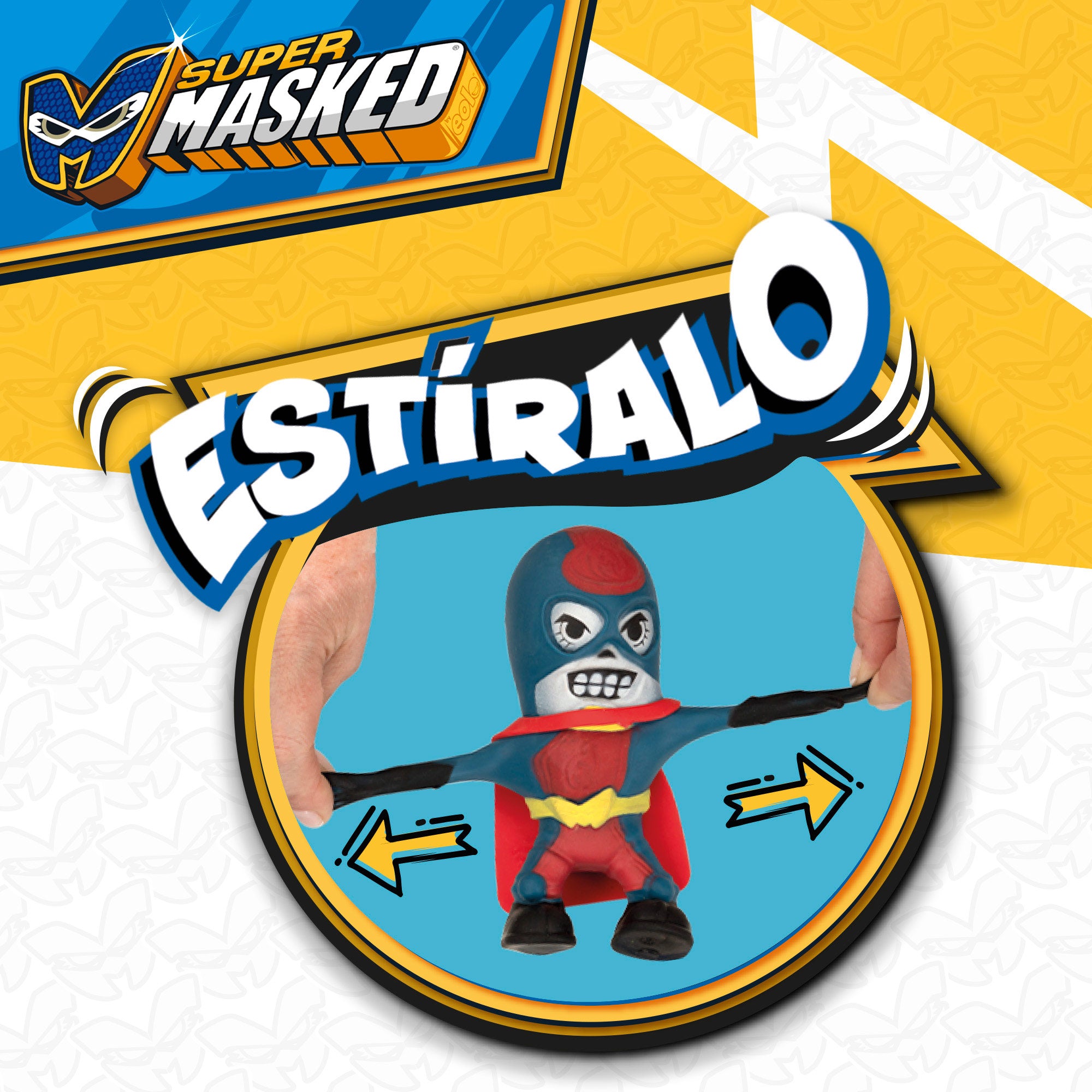 Figura elástica do Homem-Pimenta Supermascarado