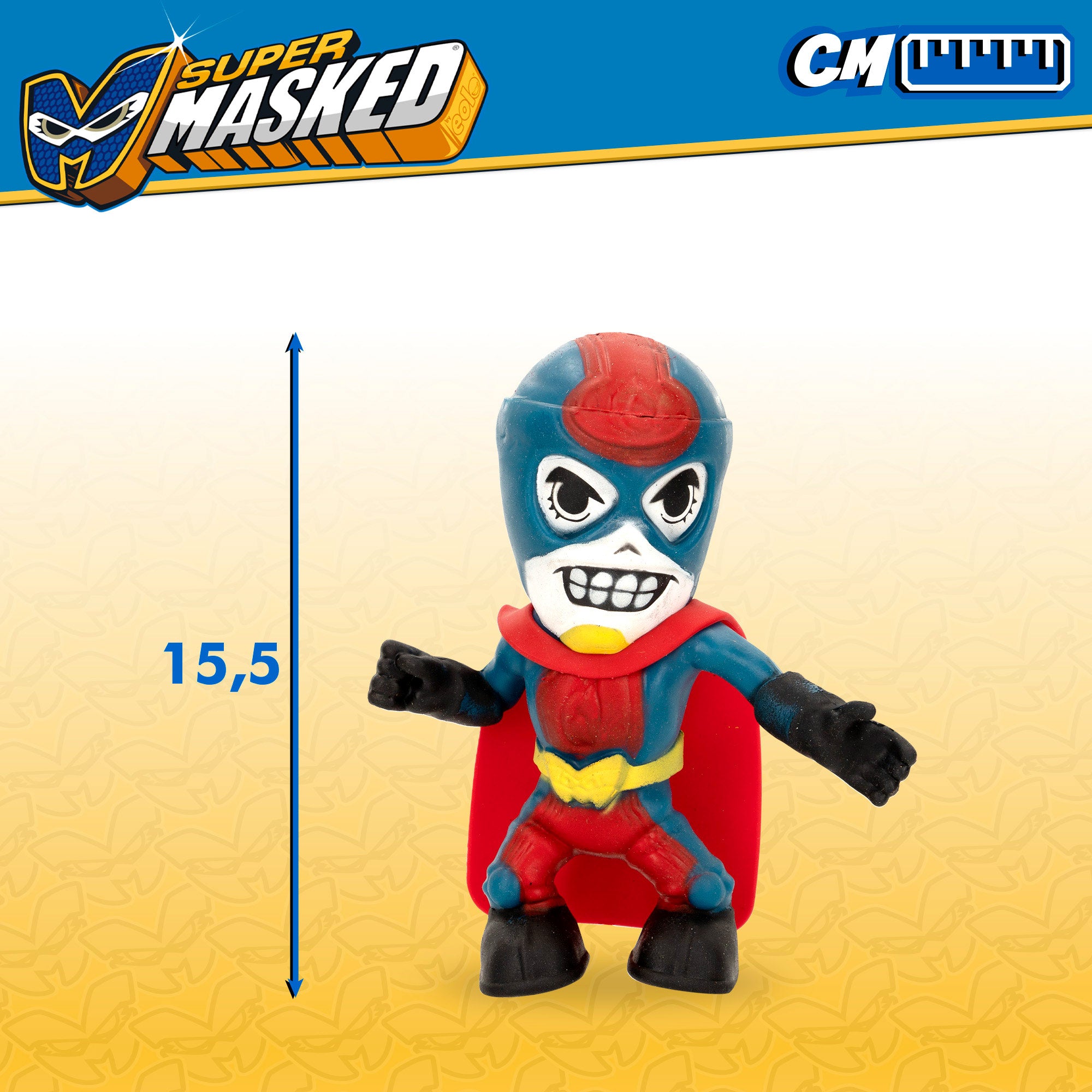 Figura elástica do Homem-Pimenta Supermascarado
