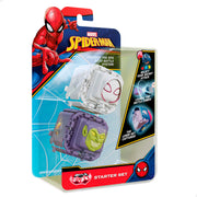 Conjunto Battle Cubes Marvel Homem-Aranha: Spider-Gwen + Duende Verde