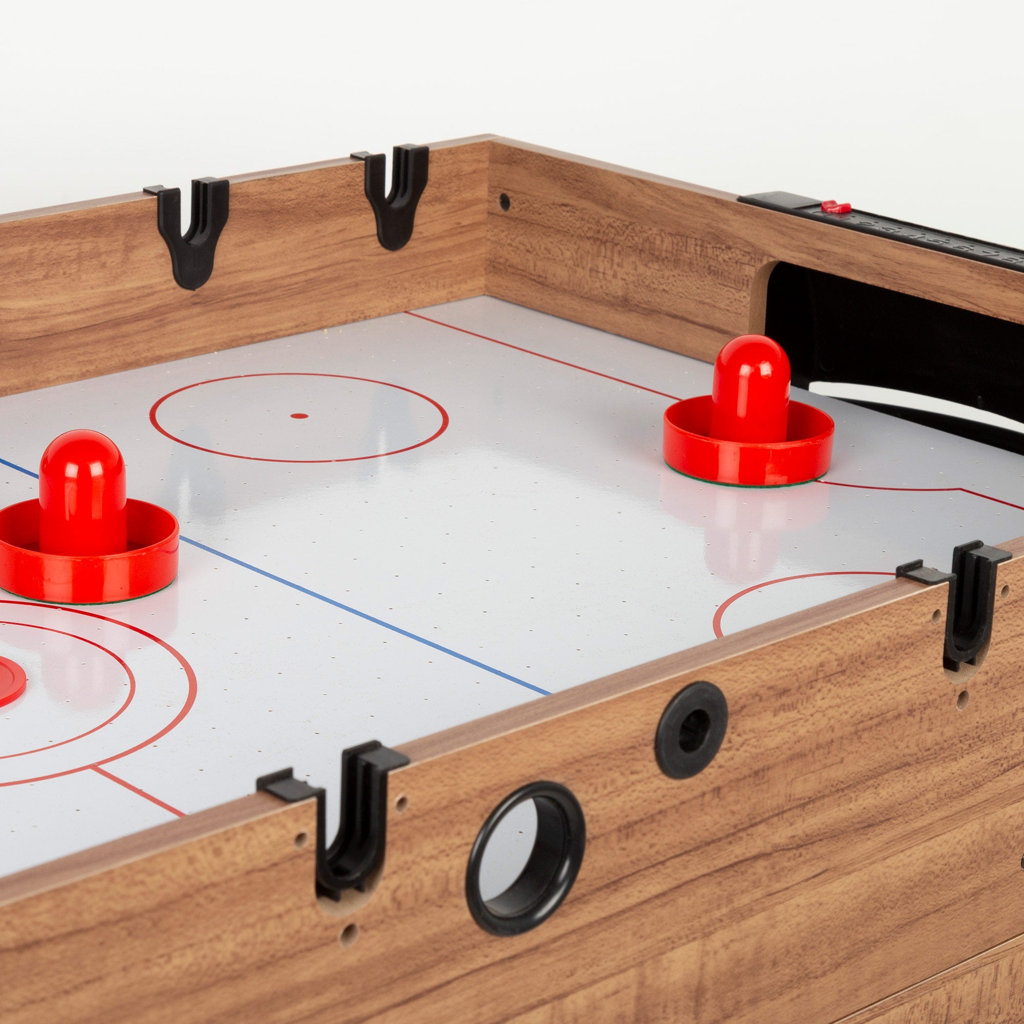 Mesa Multijogos 3 em 1: Matraquilhos/Bilhar/Hóquei, 107x58x88 cm, CB Games