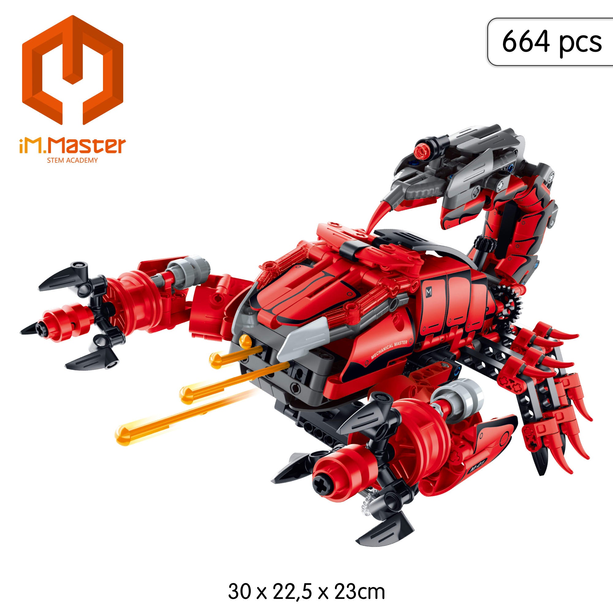 Conjunto de construção do lançador de mísseis iM.Master Scorpion - 664 peças