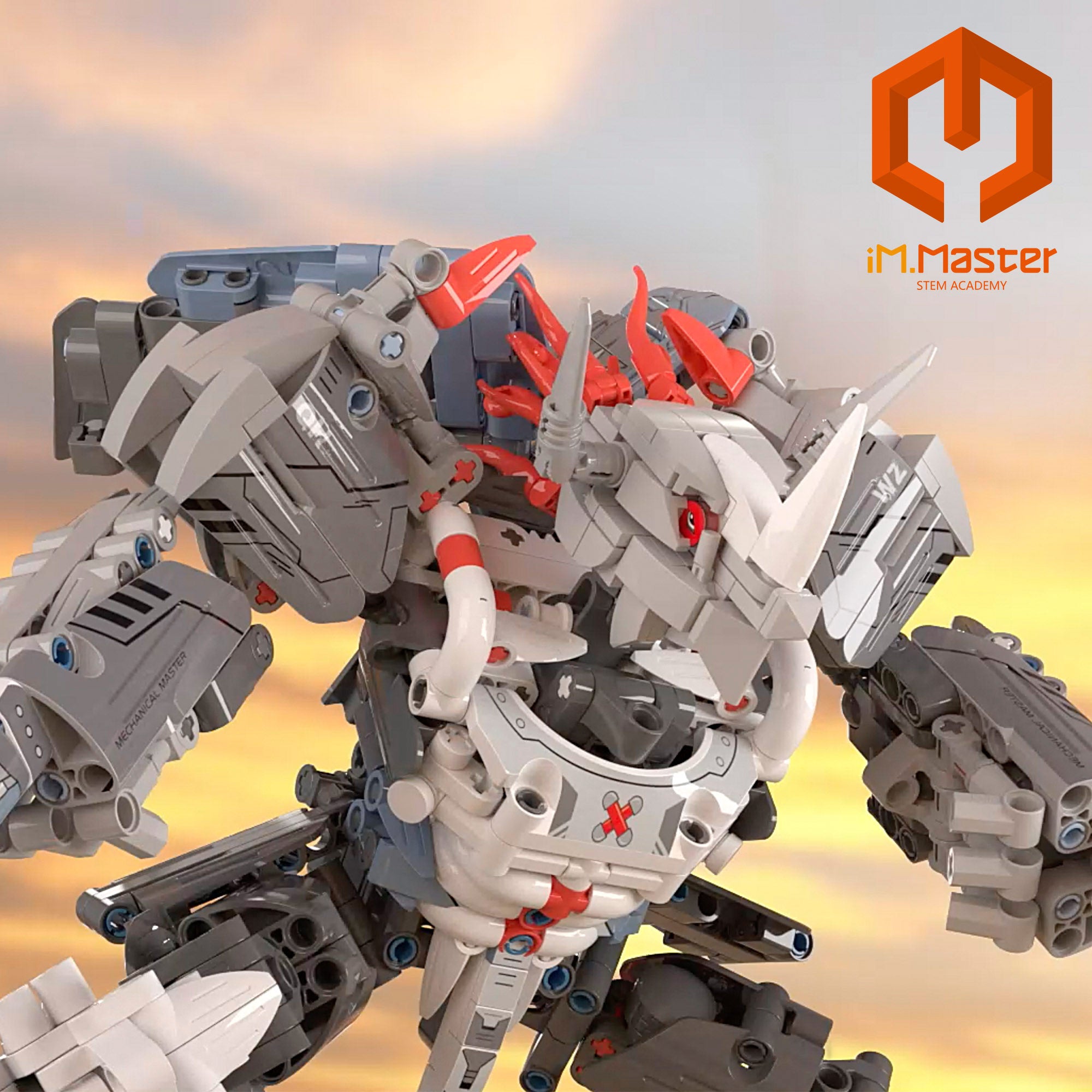 Conjunto de Construção do Robot Rinoceronte iM.Master - 965 peças