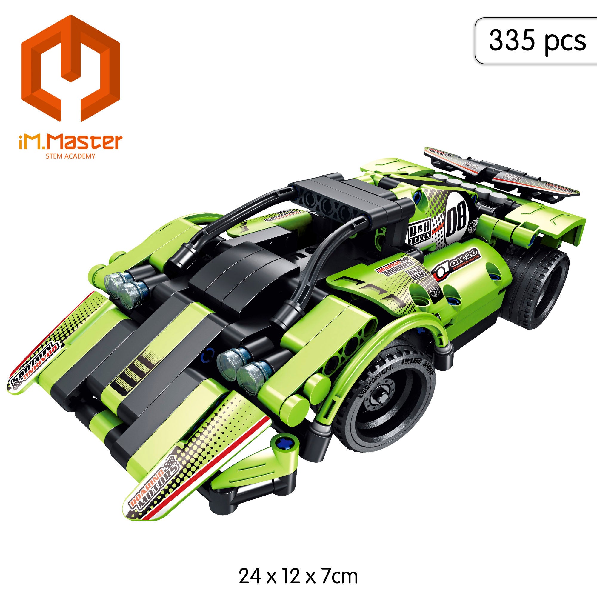 Conjunto de construção de carro de controlo remoto desportivo 2 em 1 iM.Master - 335 peças