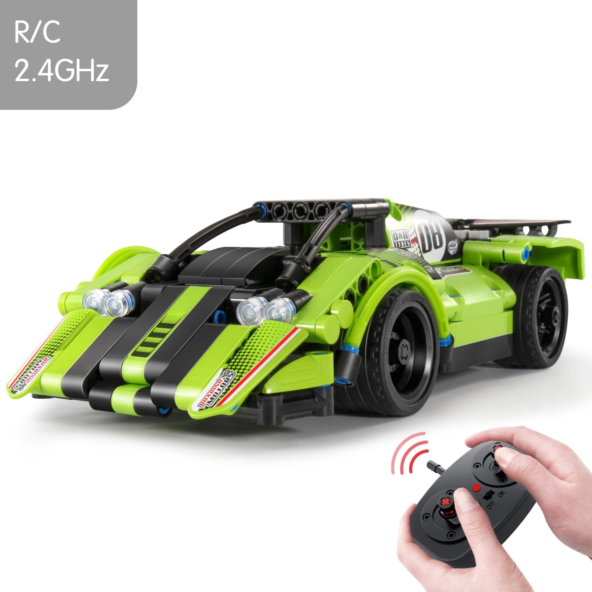 Conjunto de construção de carro de controlo remoto desportivo 2 em 1 iM.Master - 335 peças