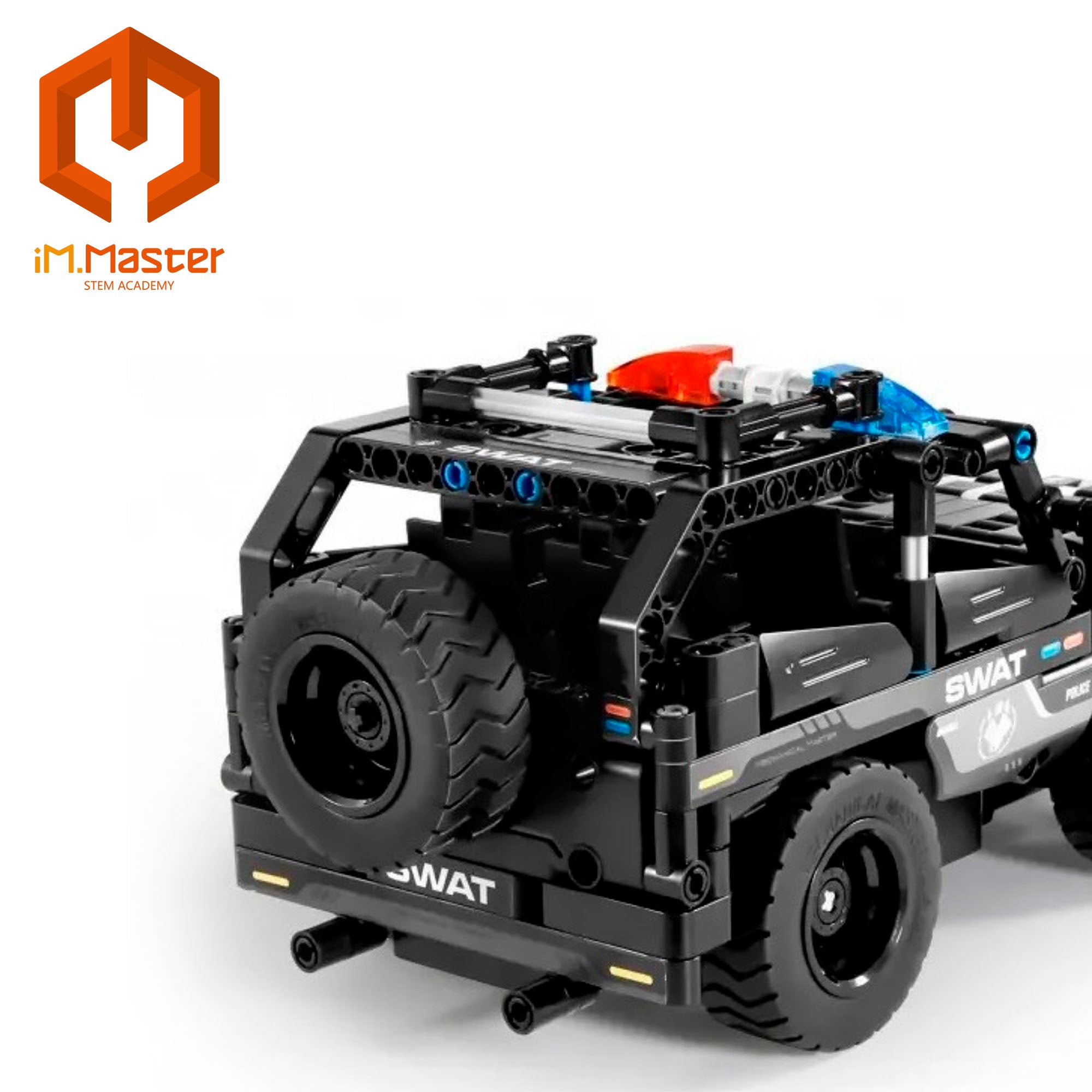 Conjunto de construção de carro telecomandado iM.Master SWAT 2 em 1 - 355 peças