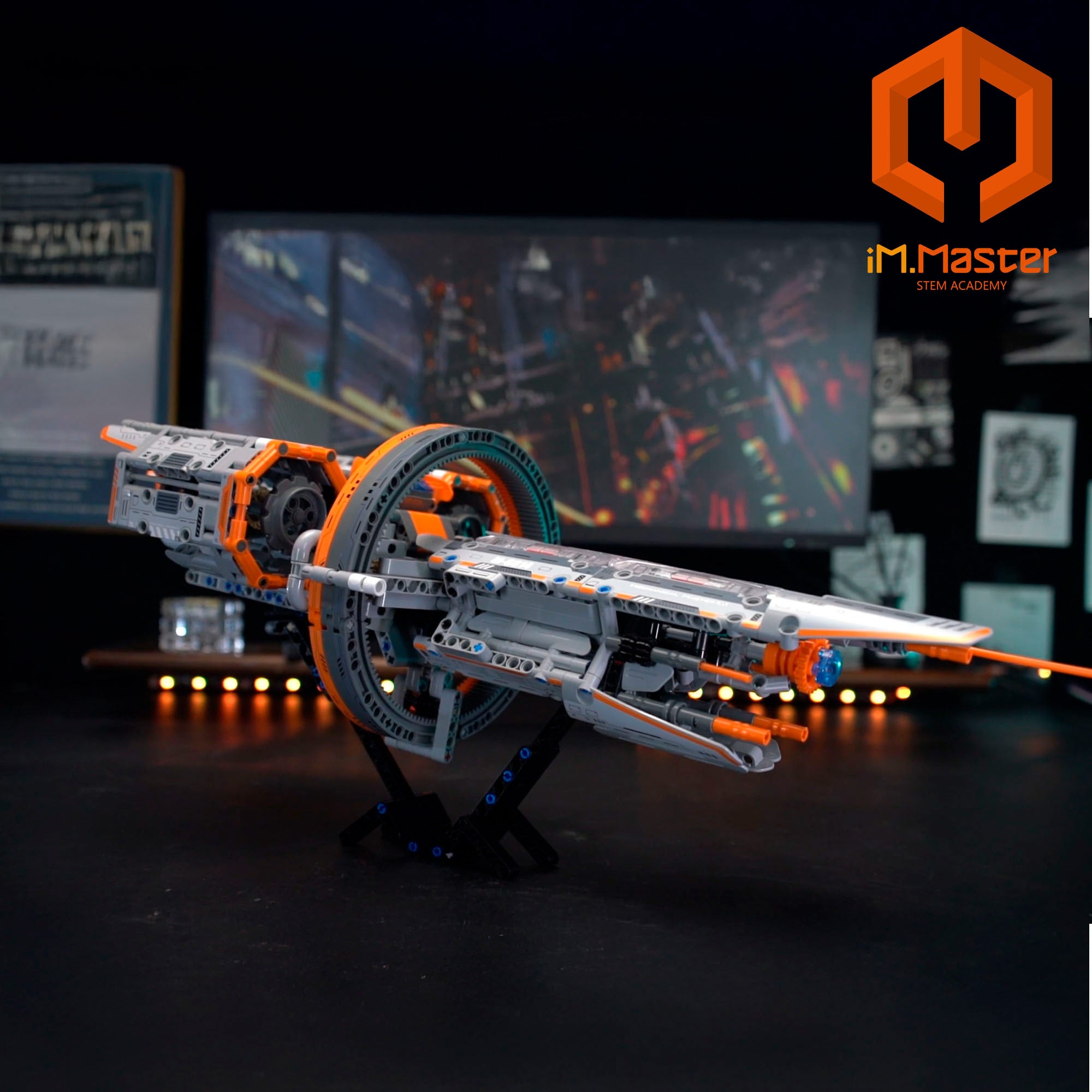 Conjunto de construção iM.Master Sirius Star Spaceship - 987 peças