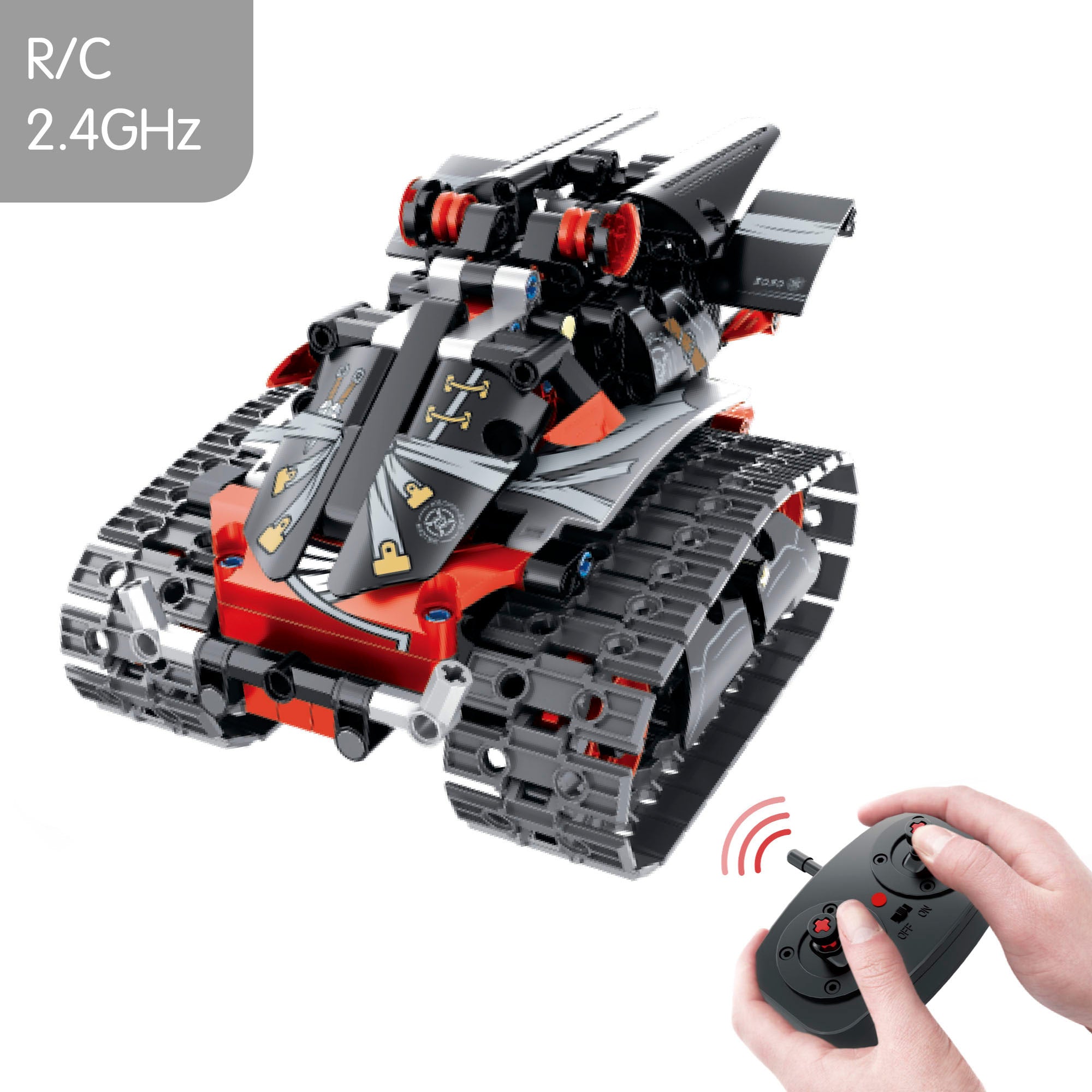 Conjunto de construção de robô com controlo remoto iM.Master 3 em 1 - 419 peças