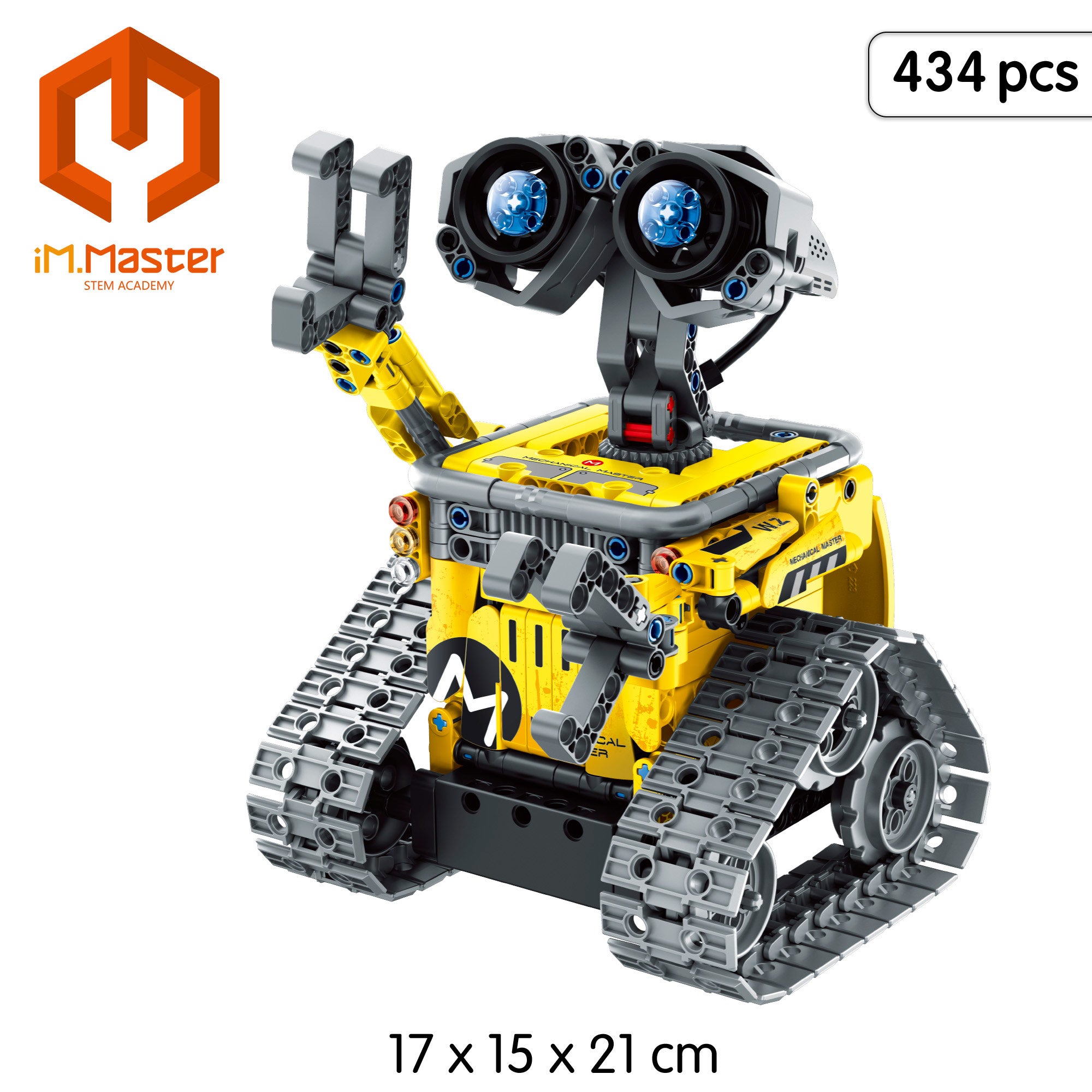 Conjunto de construção de robô com controlo remoto iM.Master 3 em 1 - 434 peças