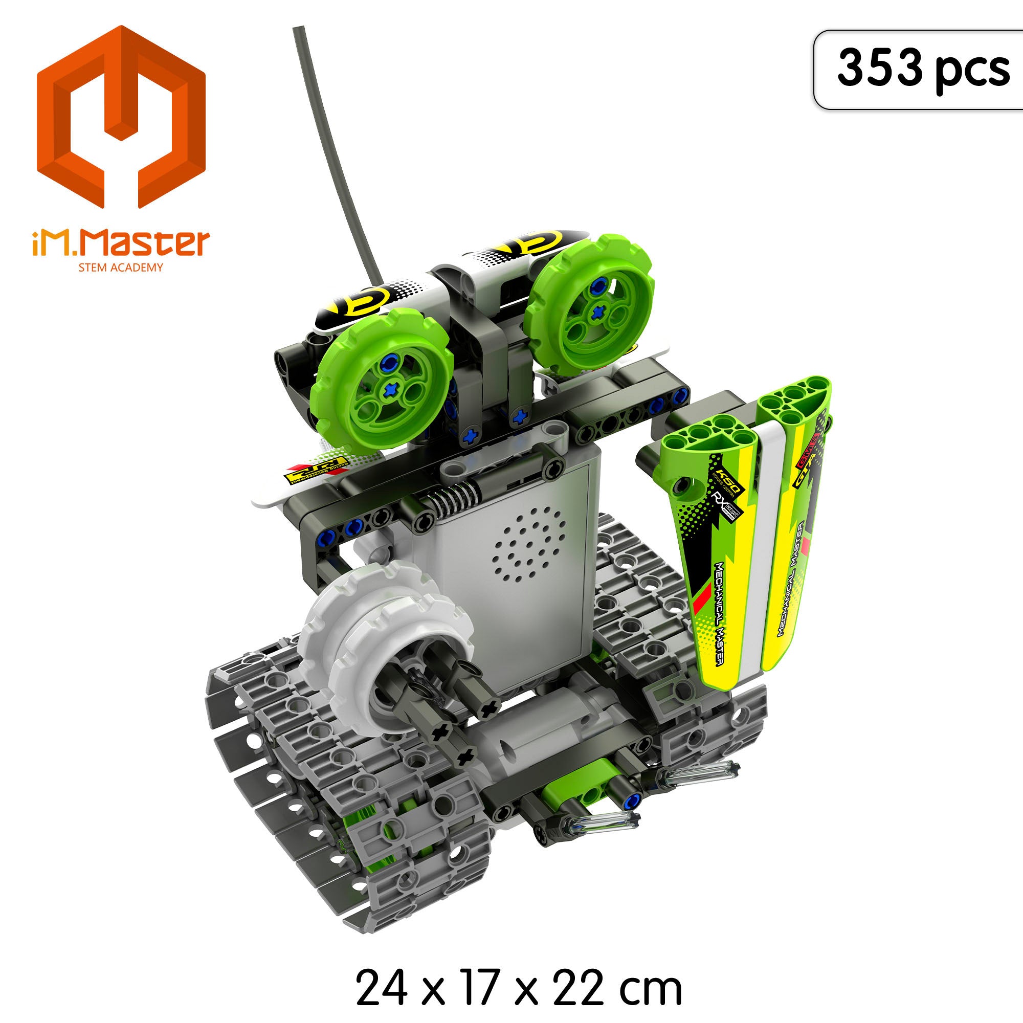 Conjunto de construção de robô acrobático com controlo remoto iM.Master 3 em 1 - 353 peças