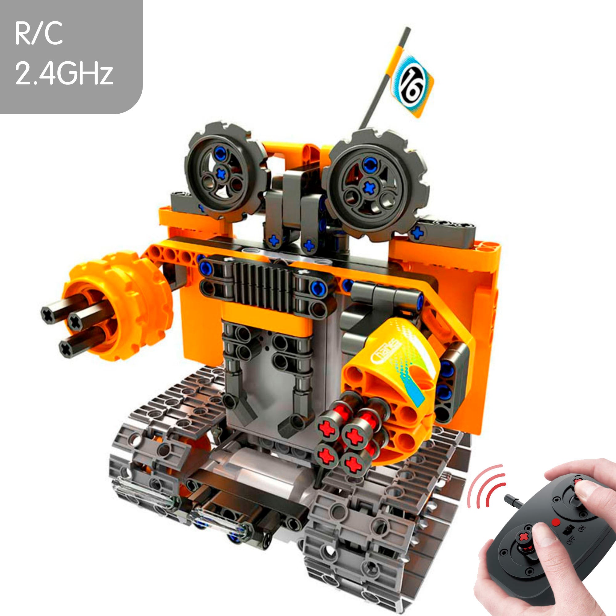 Conjunto de construção de robô acrobático com controlo remoto 3 em 1 iM.Master - 392 peças
