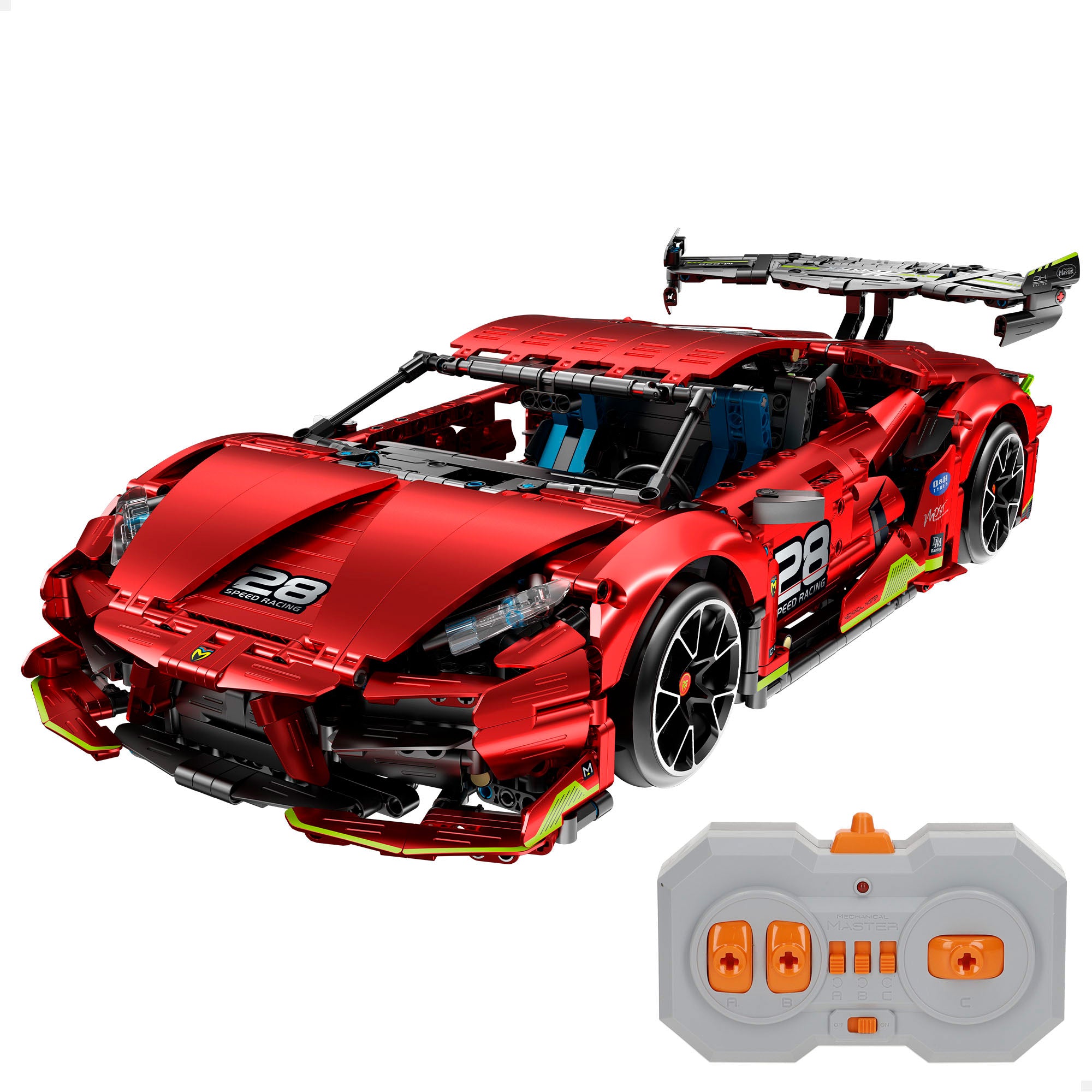 Conjunto de construção iM.Master Supercarro telecomandado 1/10 - 1835 peças