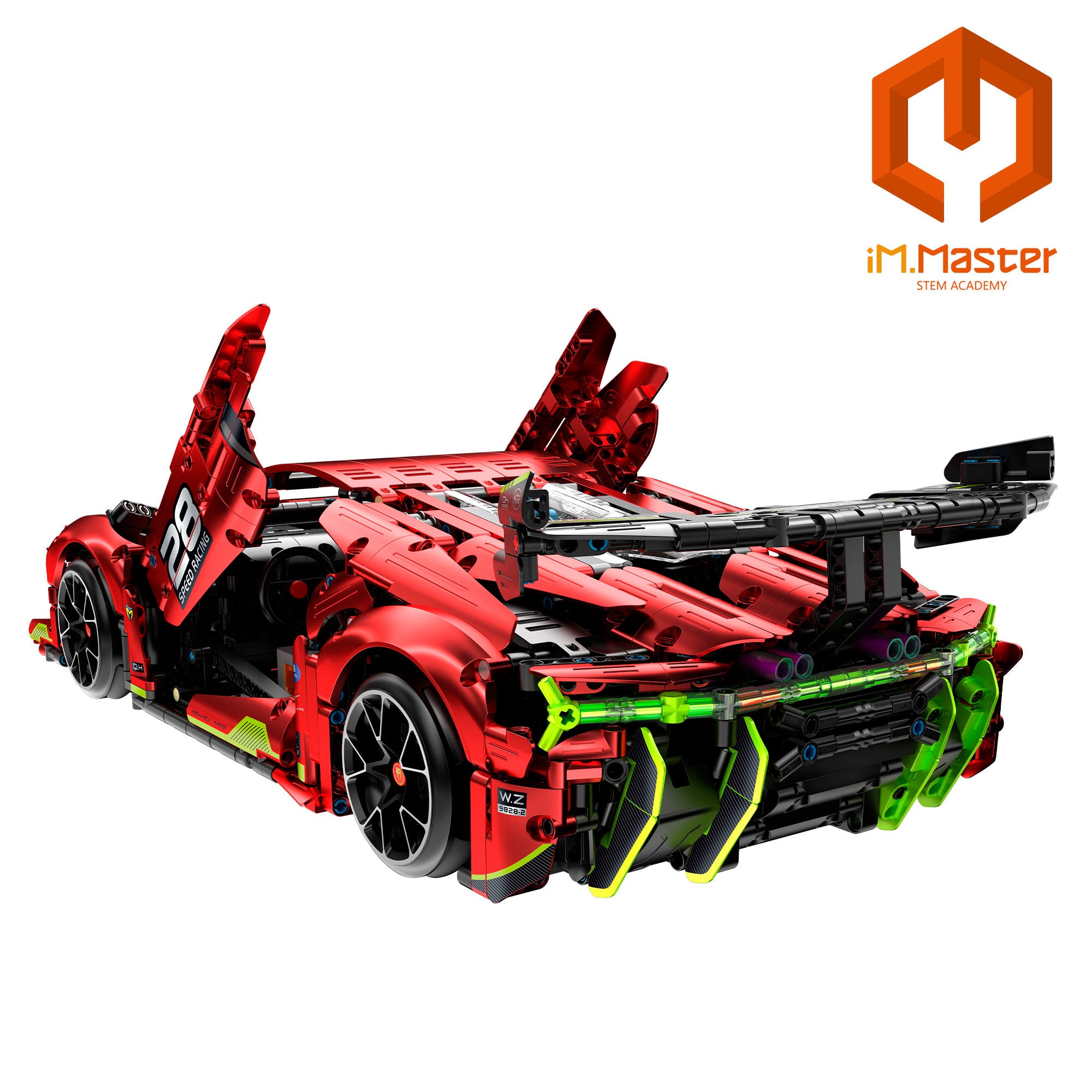 Conjunto de construção iM.Master Supercarro telecomandado 1/10 - 1835 peças