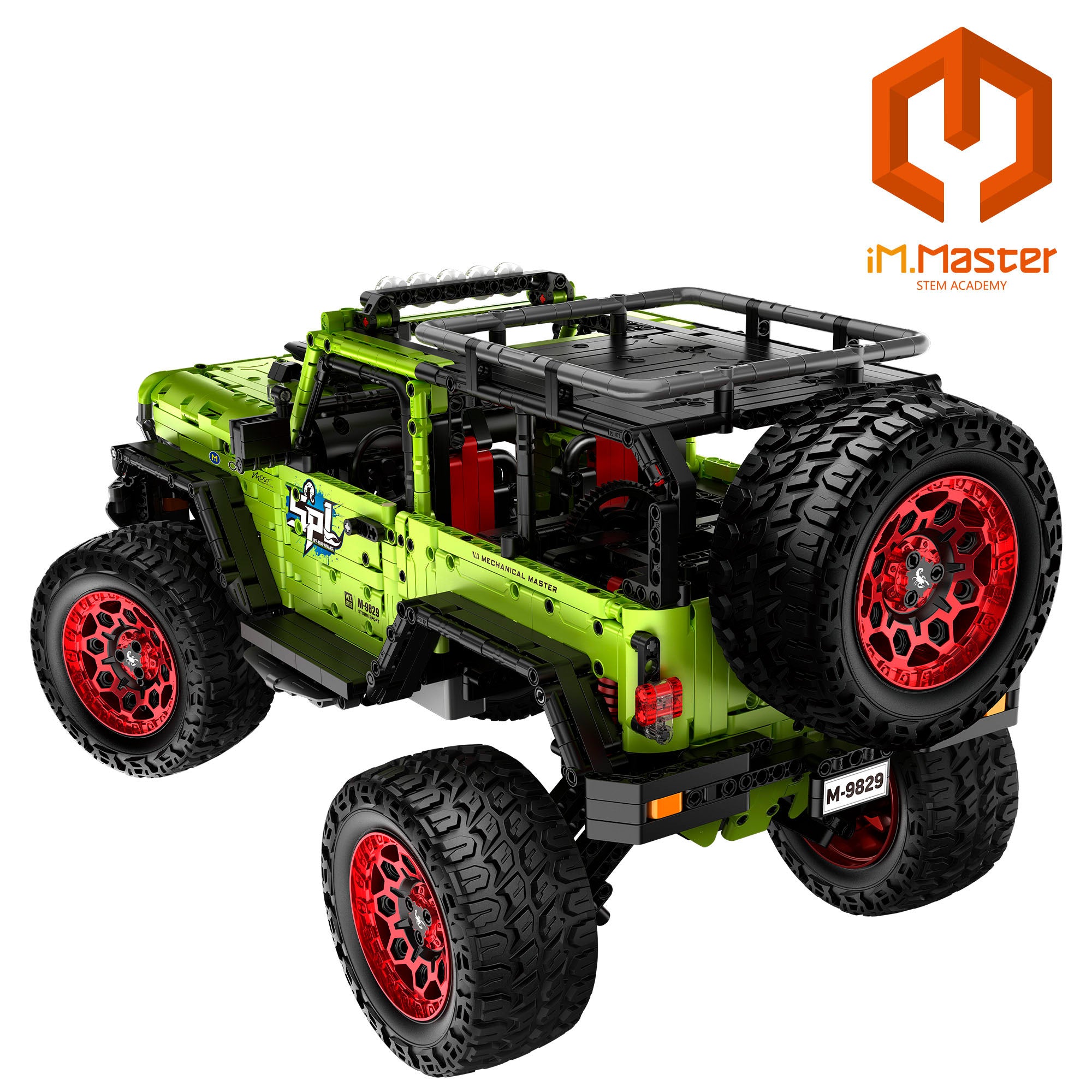 Conjunto de construção iM.Master para carro todo-o-terreno com comando, escala 1/6 - 2121 peças