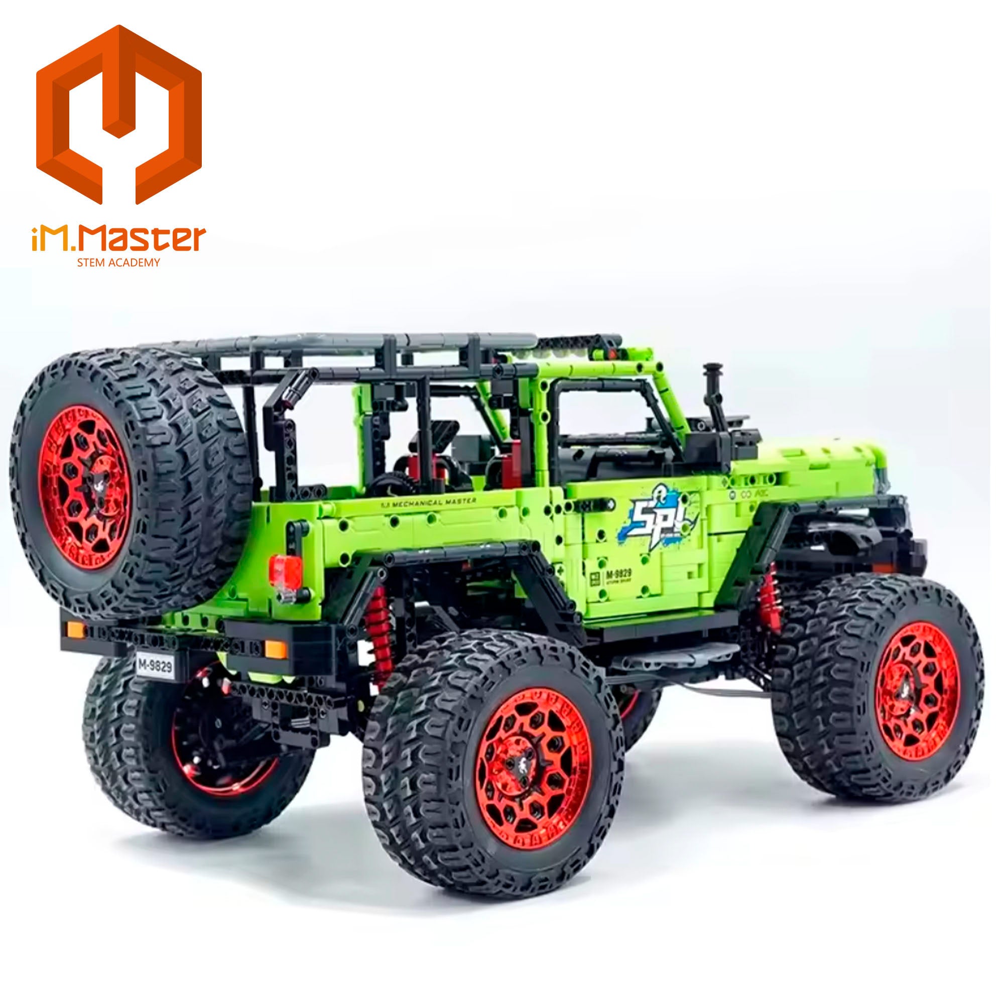 Conjunto de construção iM.Master para carro todo-o-terreno com comando, escala 1/6 - 2121 peças