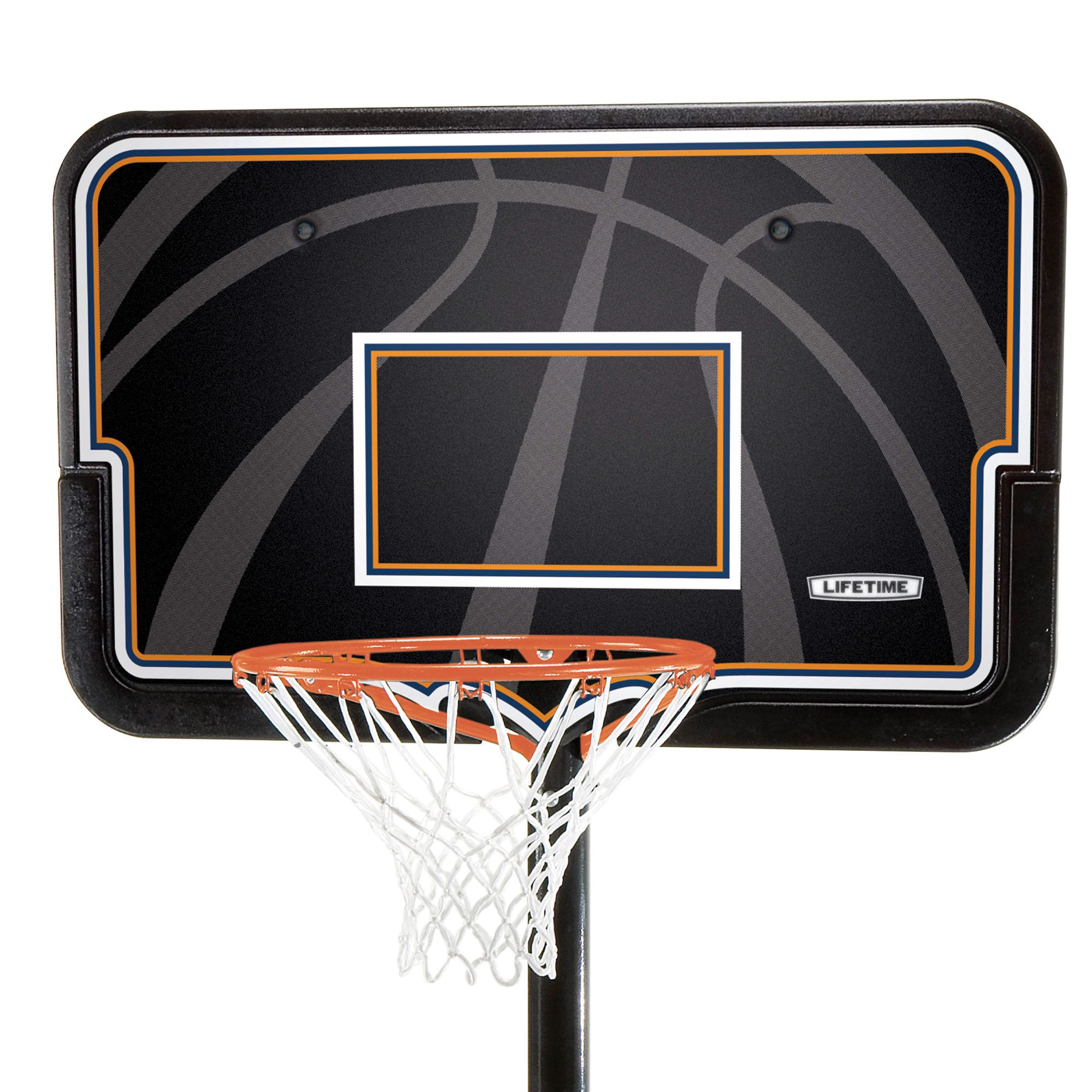 Cesto de basquetebol ultrarresistente LIFETIME, altura ajustável 229/305 cm, proteção UV100